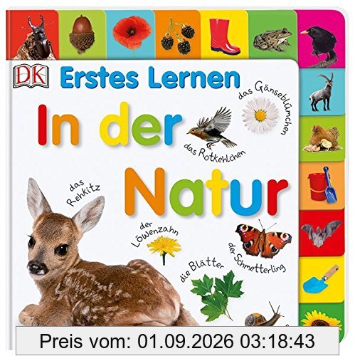 Erstes Lernen. In der Natur: Mit großen Griffleisten