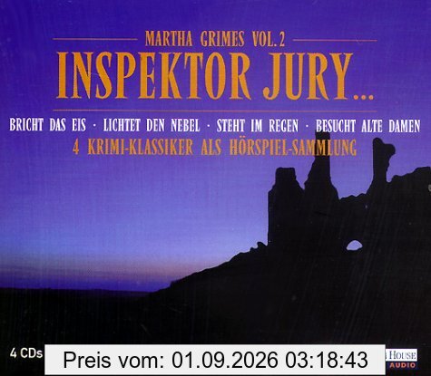 Inspektor Jury 2. 4 CDs.