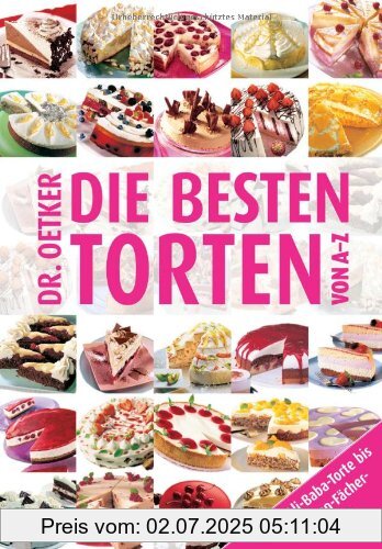 Die Buchhandlung in Oelde hat das Buch Die besten Torten von A - Z