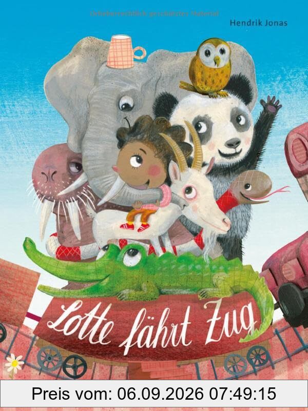 Lotte fährt Zug