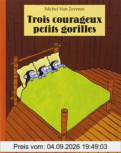 Trois courageux petits gorilles
