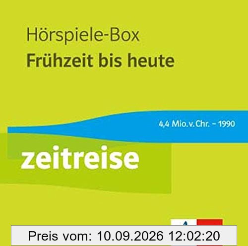 Zeitreise. Frühzeit bis heute: Hörspiele-Box (2 Audio-CDs, 1 DVD) Klasse 5-10