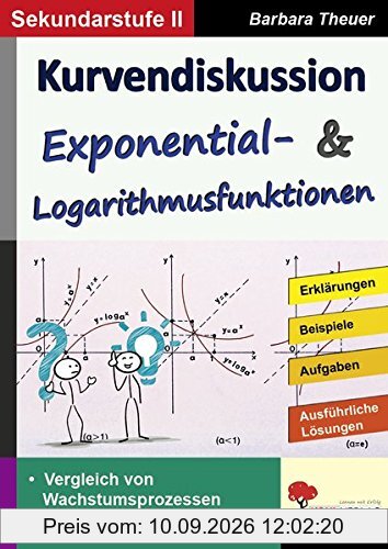 Kurvendiskussion / Exponential- & Logarithmusfunktionen: Kopiervorlagen zum Einsatz in der SEK II