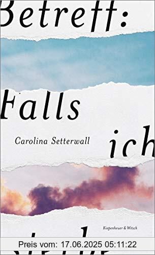 Brand : Kiepenheuer & Witsch GmbH, Binding : Gebundene Ausgabe, Edition : 1., Label : Kiepenheuer&Witsch, Publisher : Kiepenheuer&Witsch, medium : Gebundene Ausgabe, numberOfPages : 480, publicationDate : 2021-07-08, releaseDate : 2021-07-08, authors : Carolina Setterwall, translators : Susanne Dahmann, ISBN : 3462052608