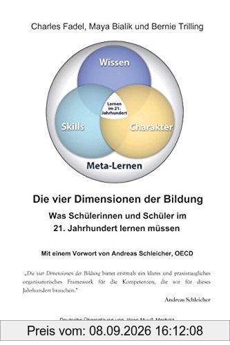 Die vier Dimensionen der Bildung: Was Schülerinnen und Schüler im 21. Jahrhundert lernen müssen