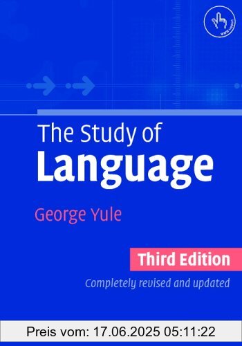 Binding : Taschenbuch, Edition : 3, Label : Cambridge University Press, Publisher : Cambridge University Press, NumberOfItems : 5, medium : Taschenbuch, numberOfPages : 284, publicationDate : 2005-11-28, authors : George Yule, languages : english, ISBN : 0521543207