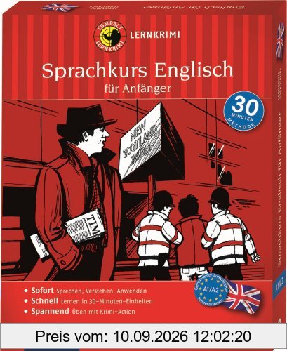 Compact Lernkrimi-Sprachkurs Englisch. Spannend Sprachen lernen. Für Anfänger - Niveau A1 / A2