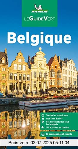 Die Buchhandlung in Oelde hat das Buch Belgique (Guides verts Michelin)