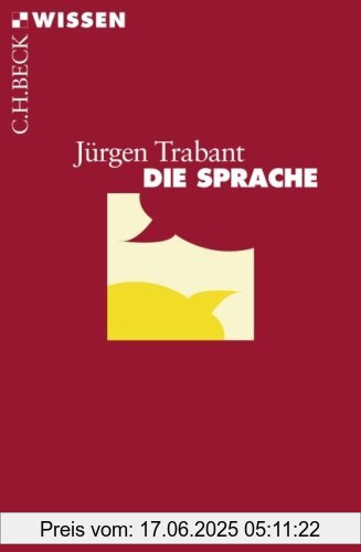 Binding : Taschenbuch, Edition : 1, Label : C.H.Beck, Publisher : C.H.Beck, medium : Taschenbuch, numberOfPages : 128, publicationDate : 2009-03-17, authors : Jürgen Trabant, languages : german, ISBN : 3406562647