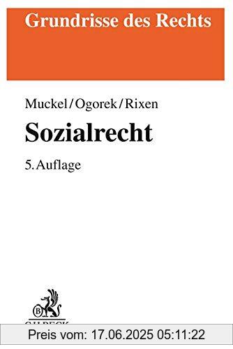 Binding : Taschenbuch, Edition : 5., neu bearbeitete, Label : C.H.Beck, Publisher : C.H.Beck, medium : Taschenbuch, numberOfPages : 625, publicationDate : 2019-10-08, authors : Stefan Muckel, Markus Ogorek, Stephan Rixen, ISBN : 3406690270