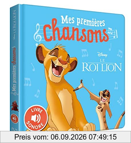 Le roi lion : mes premières chansons