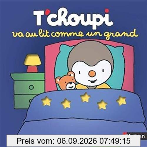 T'choupi va au lit comme un grand