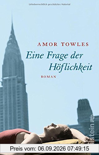 Eine Frage der Höflichkeit: Roman