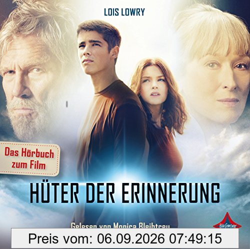 Hüter der Erinnerung: Sprecher: Monika Bleibtreu, 4 CDs ca. 270 Min.
