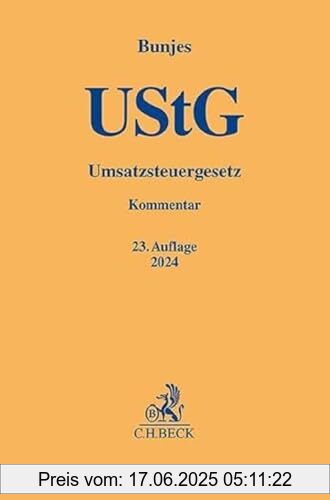 Binding : Gebundene Ausgabe, Edition : 23., neubearbeitete, Label : C.H.Beck, Publisher : C.H.Beck, medium : Gebundene Ausgabe, numberOfPages : 2211, publicationDate : 2024-07-10, authors : Johann Bunjes, Reinhold Geist, ISBN : 3406812805