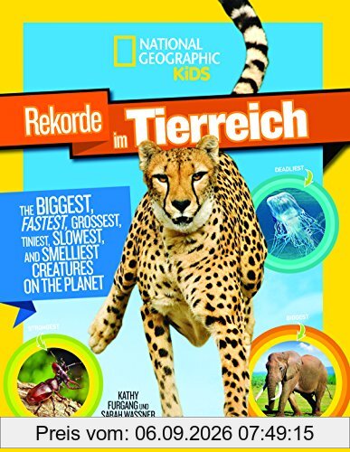 National Geographic KiDS (Sachbuch) - Rekorde im Tierreich