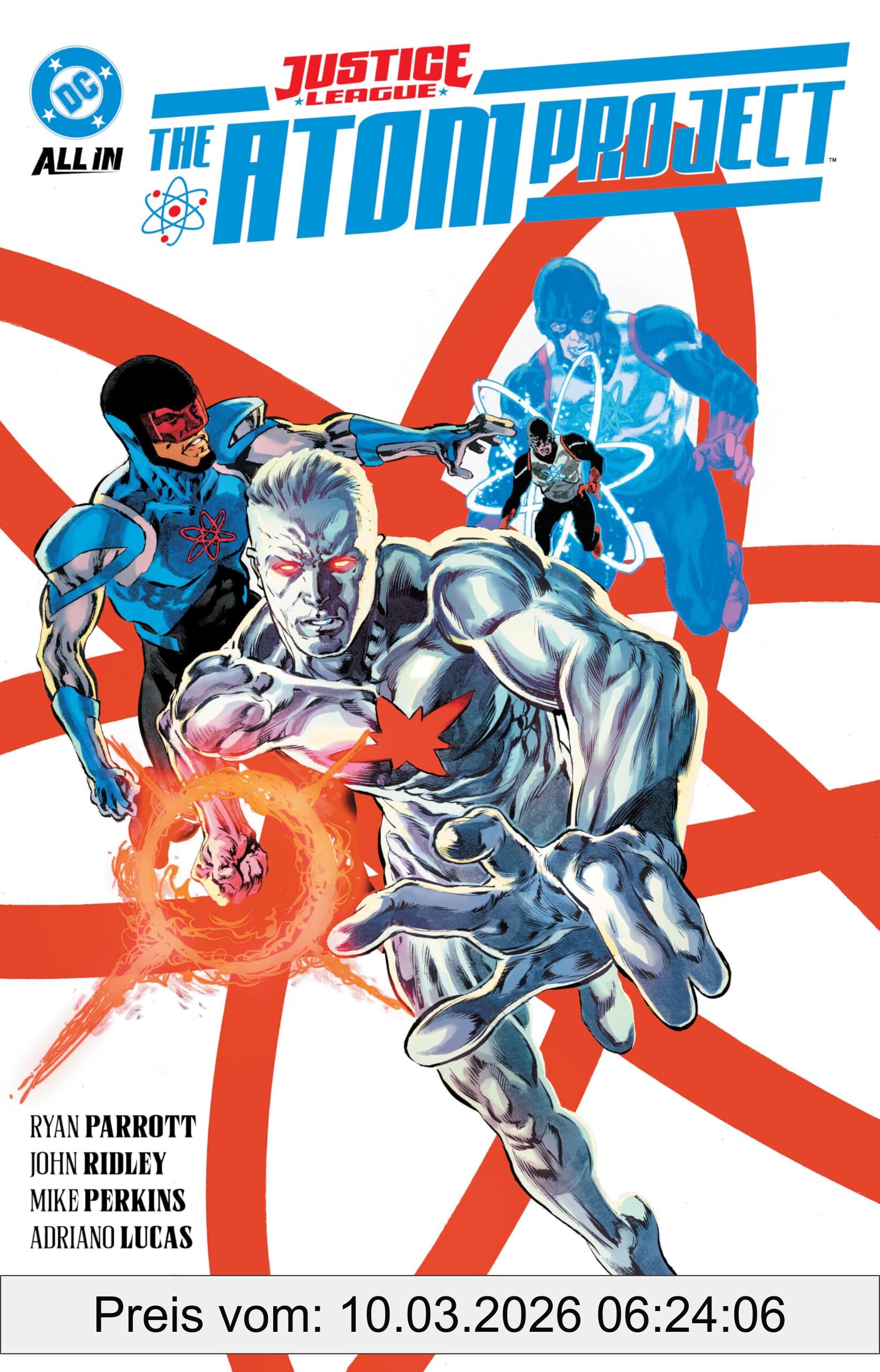Ryan Parrott Justice League, The Atom Project (Jla (Justice League Of America))