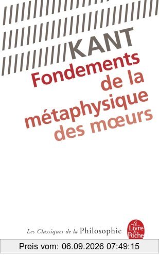 Fondements de la métaphysique des moeurs