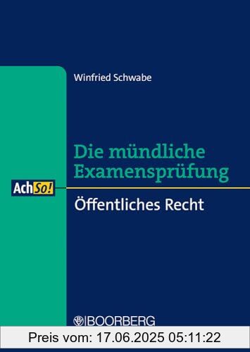Binding : Taschenbuch, Edition : 1., Label : Richard Boorberg Verlag, Publisher : Richard Boorberg Verlag, medium : Taschenbuch, numberOfPages : 226, publicationDate : 2023-10-05, authors : Winfried Schwabe, ISBN : 3415075028