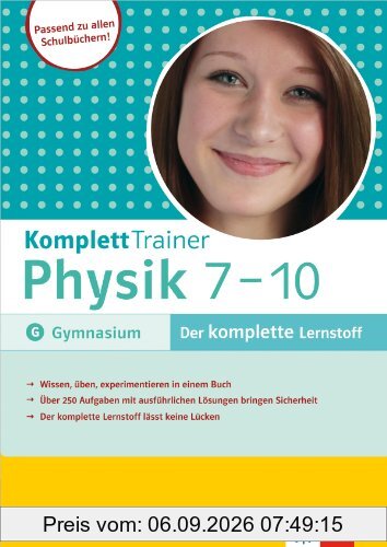 KomplettTrainer Physik Gymnasium 7.-10. Klasse