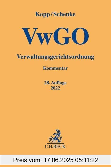 Binding : Gebundene Ausgabe, Edition : 28., neubearbeitete, Label : C.H.Beck, Publisher : C.H.Beck, medium : Gebundene Ausgabe, numberOfPages : 2199, publicationDate : 2022-07-29, publishers : Wolf-Rüdiger Schenke, ISBN : 3406787940