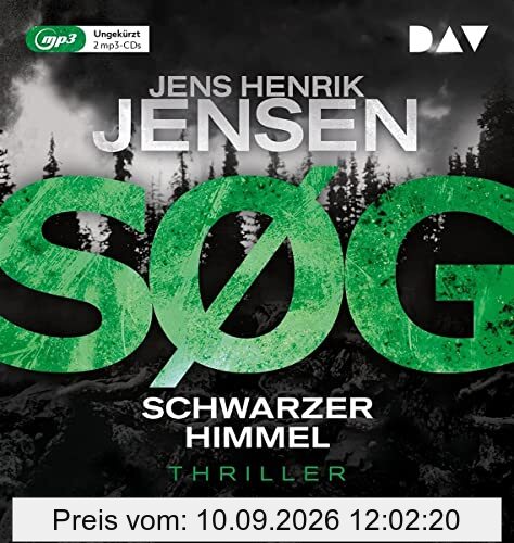 SØG. Schwarzer Himmel. Ein Nina-Portland-Thriller (Teil 2): Ungekürzte Lesung mit Britta Steffenhagen (2 mp3-CDs)