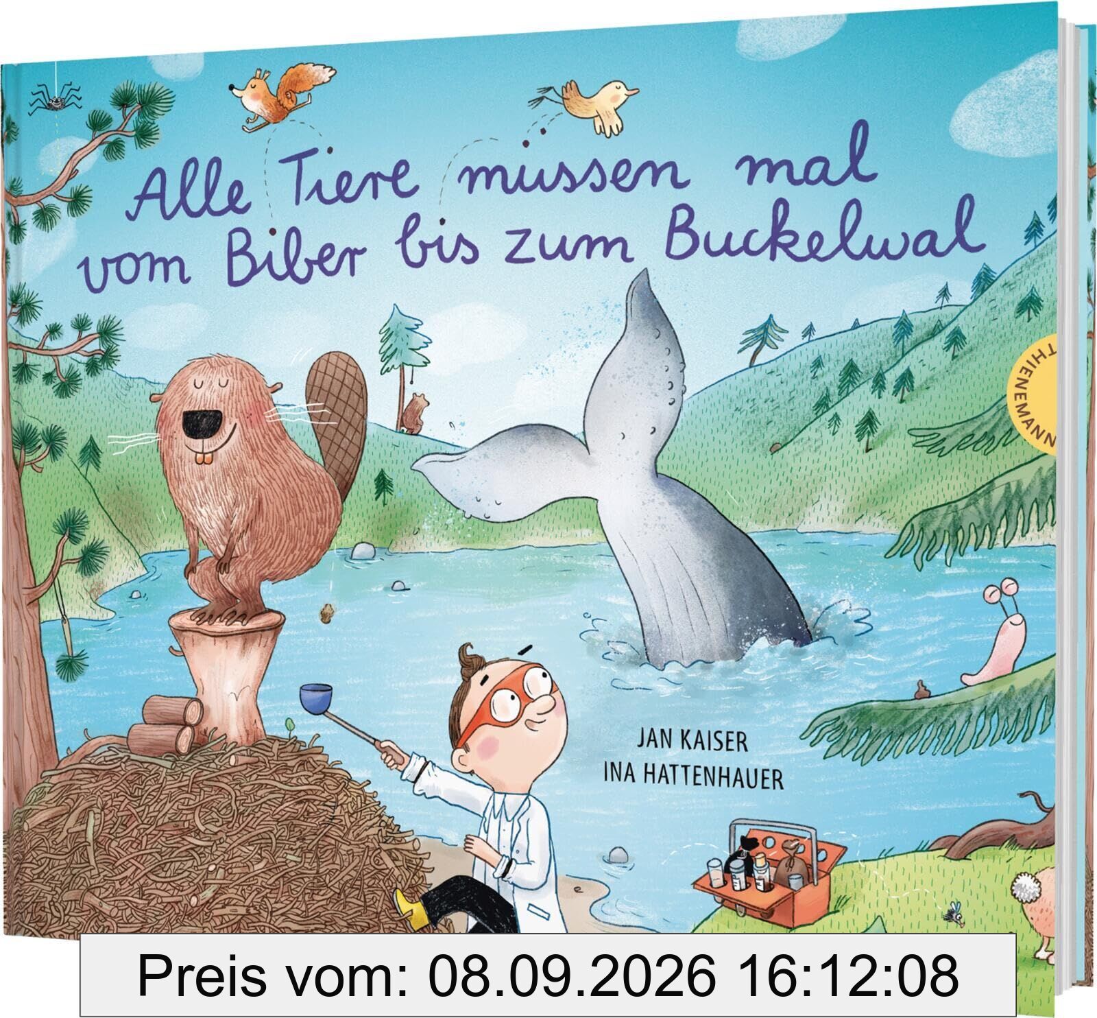 Alle Tiere müssen mal - vom Biber bis zum Buckelwal