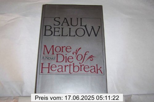 Binding : Gebundene Ausgabe, Edition : First Edition First Printing, Label : William Morrow & Co, Publisher : William Morrow & Co, NumberOfItems : 1, medium : Gebundene Ausgabe, publicationDate : 1987-06-01, authors : Saul Bellow, ISBN : 0688069355