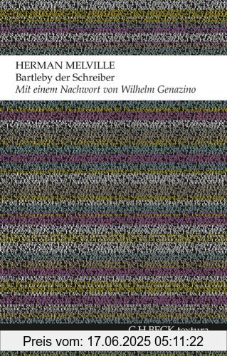 Binding : Taschenbuch, Edition : 1, Label : C.H.Beck, Publisher : C.H.Beck, medium : Taschenbuch, numberOfPages : 91, publicationDate : 2011-09-19, authors : Herman Melville, languages : german, ISBN : 3406624200