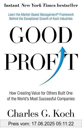 Brand : Little, Brown Book Group, Binding : Taschenbuch, Label : Piatkus, Publisher : Piatkus, medium : Taschenbuch, numberOfPages : 288, publicationDate : 2017-08-03, releaseDate : 2017-08-03, authors : Koch, Charles G., ISBN : 0349416060