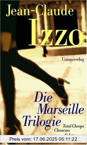 Binding : Gebundene Ausgabe, Edition : 3., Aufl., Label : Unionsverlag, Publisher : Unionsverlag, medium : Gebundene Ausgabe, numberOfPages : 672, publicationDate : 2004-02-25, authors : Jean-Claude Izzo, languages : german, ISBN : 329300332X