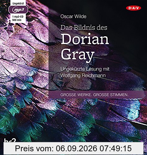 Das Bildnis des Dorian Gray: Ungekürzte Lesung (1 mp3-CD)