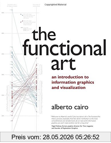Alberto Cairo The Functional Art, An Introduction To Information Graphics And Visualization (Voices That Matter)