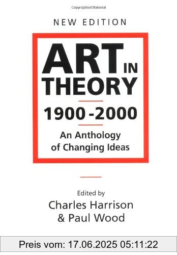 Binding : Taschenbuch, Edition : 2, Label : Wiley-Blackwell, Publisher : Wiley-Blackwell, NumberOfItems : 1, medium : Taschenbuch, numberOfPages : 1288, publicationDate : 2002-09-23, authors : Charles Harrison, languages : english, ISBN : 0631227083