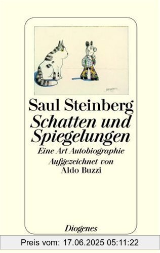 Binding : Gebundene Ausgabe, Label : Diogenes, Publisher : Diogenes, medium : Gebundene Ausgabe, numberOfPages : 96, publicationDate : 2002-10-01, authors : Saul Steinberg, languages : german, ISBN : 3257063180