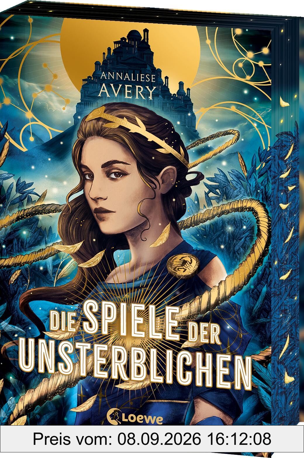 Die Spiele der Unsterblichen: Griechische Mythologie trifft auf Slow-Burn-Romance in dieser mitreißenden Fantasy - Mit edlem Farbschnitt nur solange der Vorrat reicht
