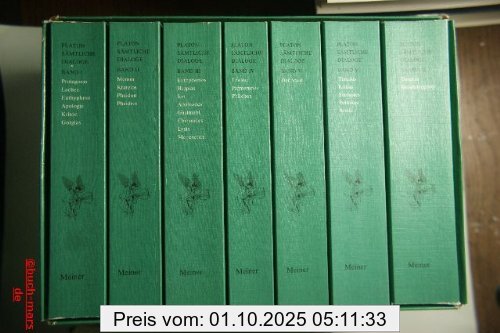 Platon Sämtliche Dialoge 7 Bde.