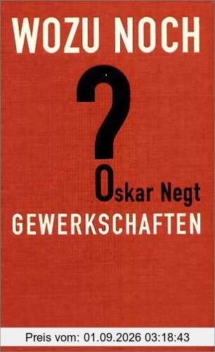 Wozu noch Gewerkschaften? Eine Streitschrift