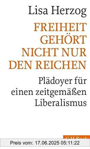 Binding : Taschenbuch, Edition : 2, Label : C.H.Beck, Publisher : C.H.Beck, medium : Taschenbuch, numberOfPages : 207, publicationDate : 2018-12-11, releaseDate : 2018-12-31, authors : Lisa Herzog, ISBN : 3406736300