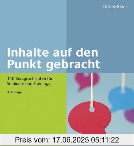 Binding : Gebundene Ausgabe, Edition : 3., aktualisierte und erweiterte Aufl., Label : Beltz, Publisher : Beltz, medium : Gebundene Ausgabe, numberOfPages : 346, publicationDate : 2013-04-15, authors : Detlev Blenk, languages : german, ISBN : 3407365330