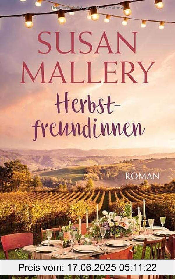 Binding : Broschiert, Edition : 1., Label : HarperCollins Paperback, Publisher : HarperCollins Paperback, medium : Broschiert, numberOfPages : 432, publicationDate : 2022-08-23, releaseDate : 2022-08-23, authors : Susan Mallery, translators : Ivonne Senn, ISBN : 3365000704