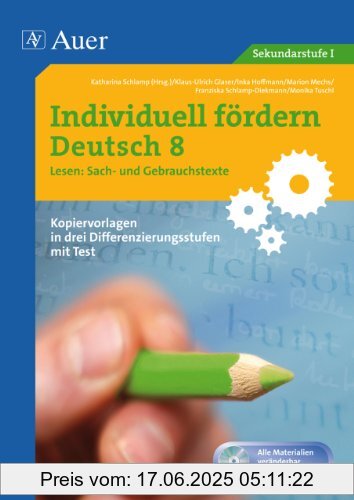Binding : Broschiert, Edition : 1, Label : Auer Verlag in der Aap Lehrerfachverlage Gmbh, Publisher : Auer Verlag in der Aap Lehrerfachverlage Gmbh, medium : Broschiert, numberOfPages : 120, publicationDate : 2011-05-10, publishers : Katharina Schlamp, languages : german, ISBN : 3403067106