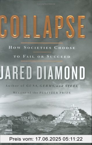 Binding : Gebundene Ausgabe, Label : Viking Adult, Publisher : Viking Adult, NumberOfItems : 1, PackageQuantity : 1, medium : Gebundene Ausgabe, numberOfPages : 592, publicationDate : 2004-12-29, releaseDate : 2004-12-29, authors : Jared Diamond, languages : english, ISBN : 0670033375