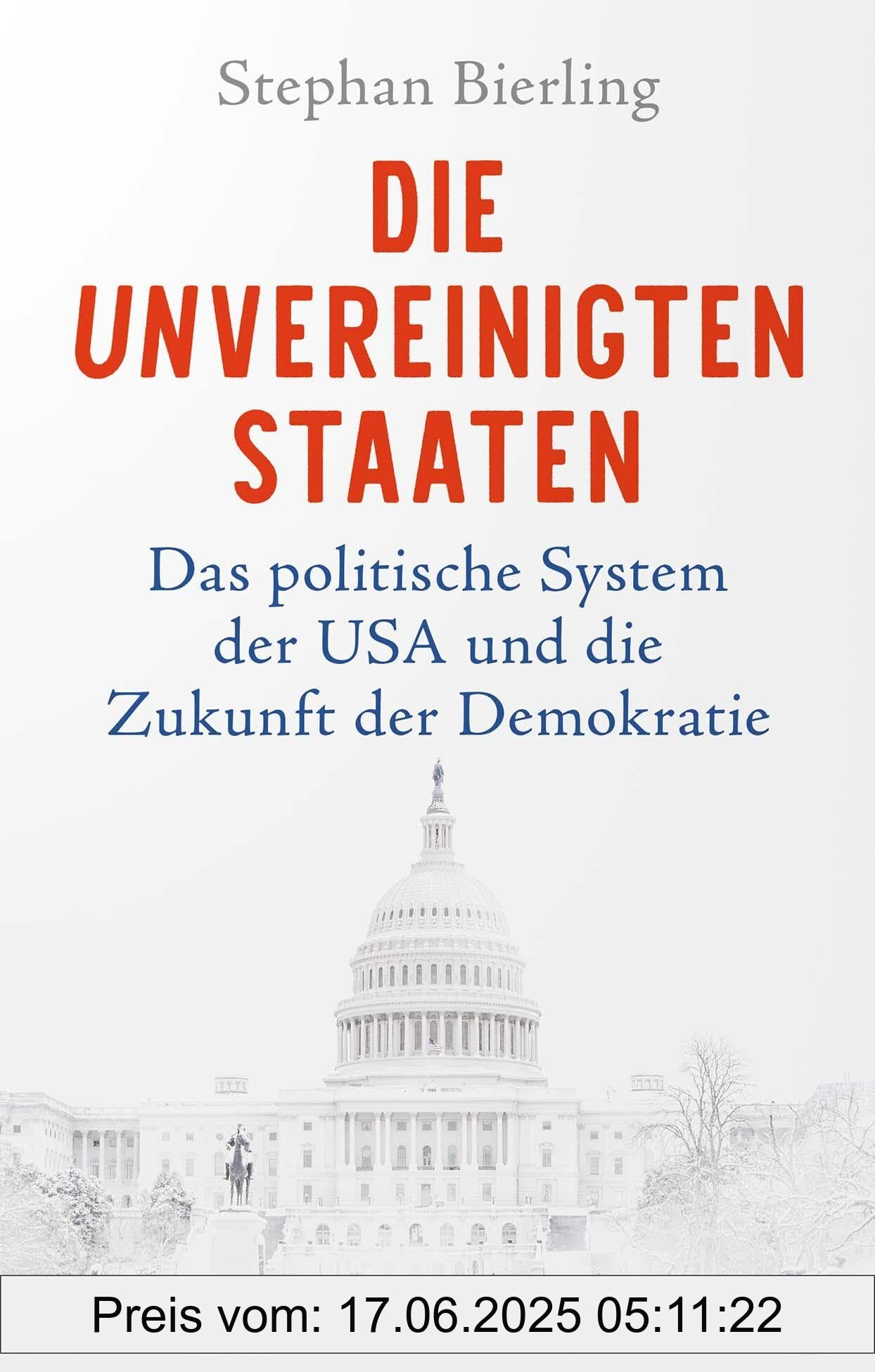 Binding : hardcover, Edition : 2., aktualisierte und erweiterte, Label : Die Unvereinigten Staaten : Das politische System der USA und die Zukunft der Demokratie, medium : hardcover, numberOfPages : 348, publicationDate : 2024-12-14, releaseDate : 2024-12-14, languages : german, ISBN : 340683339X