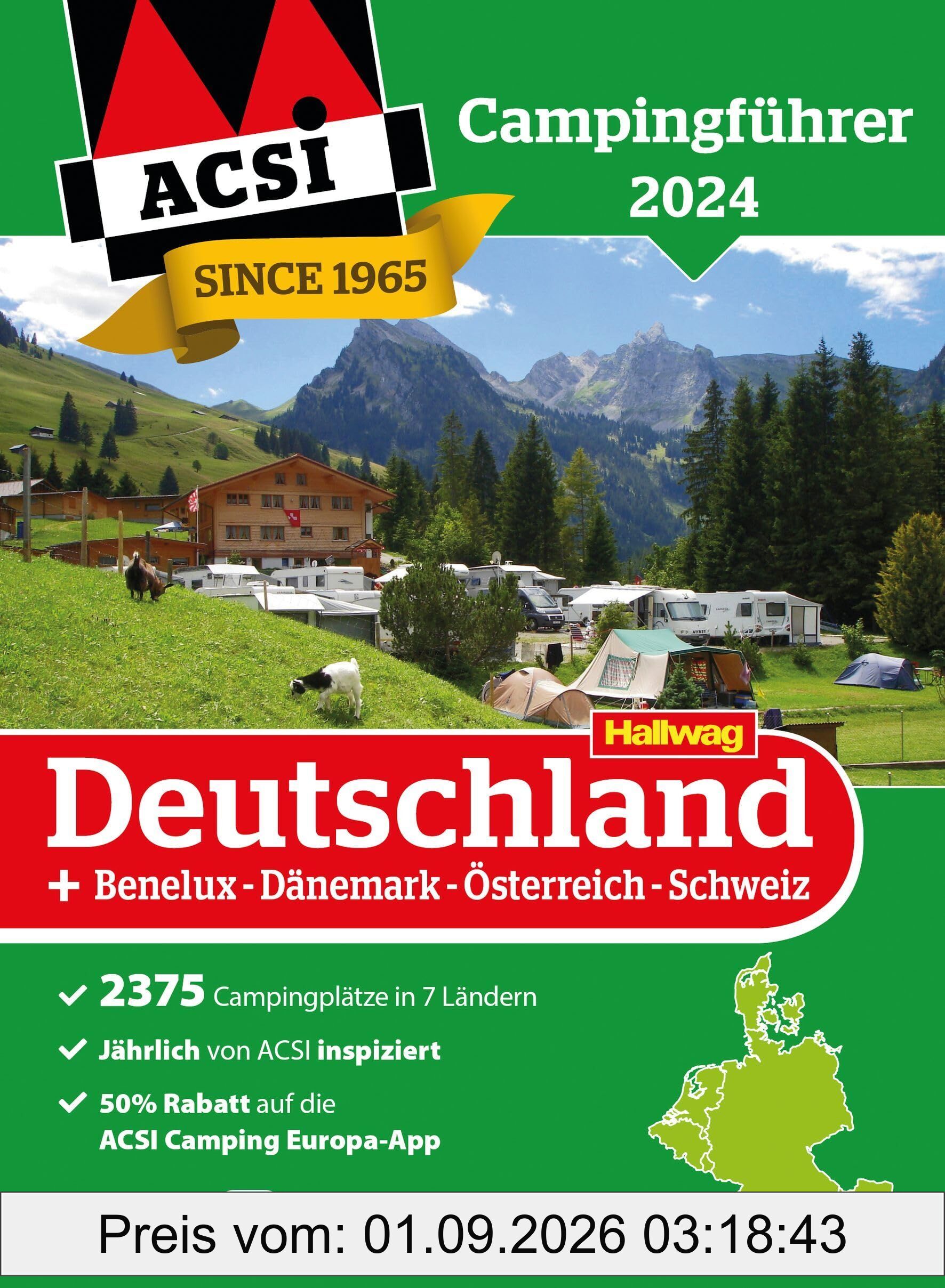 ACSI Campingführer Deutschland 2024