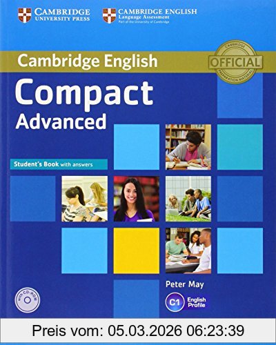 Peter May Compact Advanced Student's Book With Answers With Cd-Rom