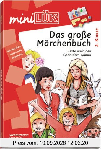 miniLÜK: Das große Märchenbuch: MiniLük-Übungen plus 4 Märchen zum Nachlesen