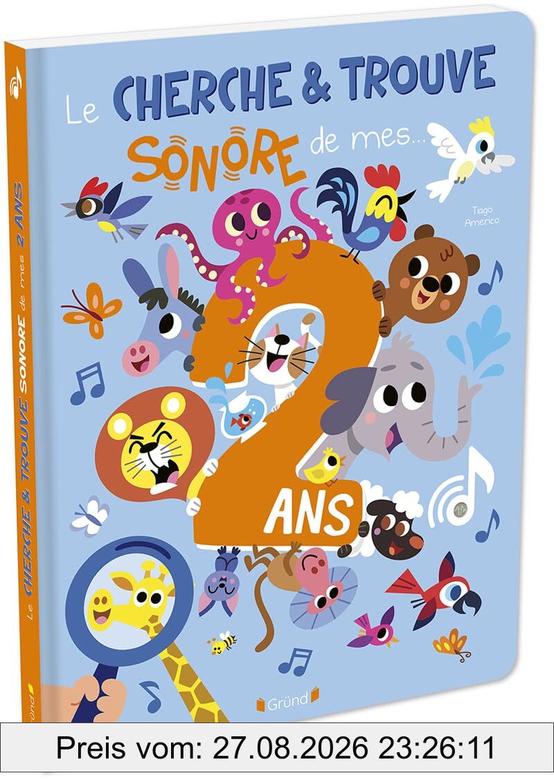 Le cherche & trouve sonore de mes... 2 ans