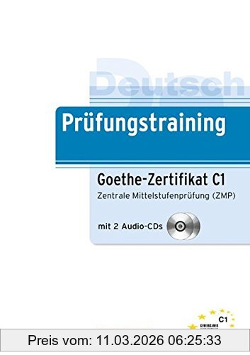 Gabi Baier Prüfungstraining DaF, C1 - Goethe-Zertifikat C1, Zentrale Mittelstufenprüfung (Zmp). Übungsbuch Mit CDs, Učebnice + Klíč + Cd