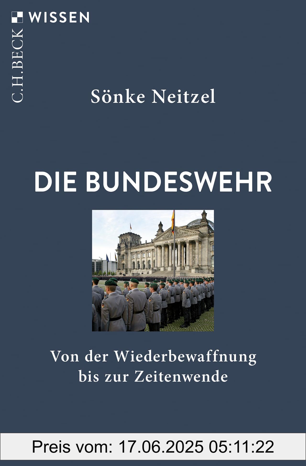 Binding : paperback, Edition : 1, Label : Die Bundeswehr : Von der Wiederbewaffnung bis zur Zeitenwende (Beck'sche Reihe), medium : paperback, numberOfPages : 128, publicationDate : 2025-03-20, releaseDate : 2025-03-20, languages : german, ISBN : 340683051X